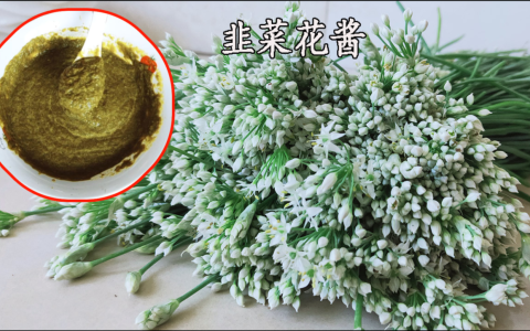 韭菜花可不可以吃